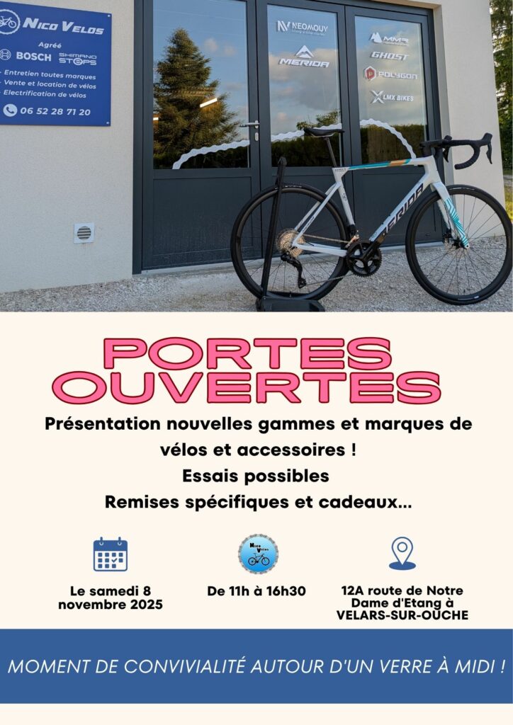 Portes ouvertes Nico Vélos